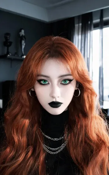 Non-explicit adult fictional AI model Hazel